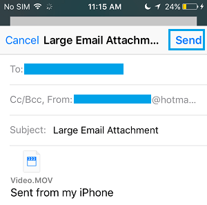 Send Large Email Attachments Using Mail Drop