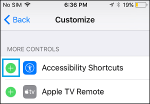 Add Controls to Control Center on iPhone