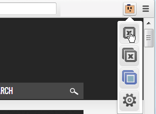 Browser Options in The Great Suspender Extension