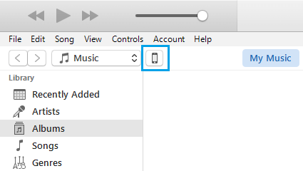 Phone Icon on iTunes