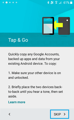 Tap & Go Android