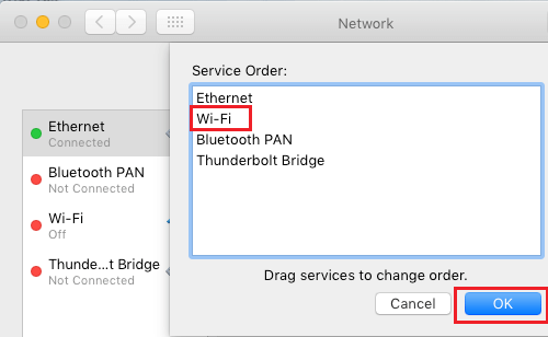 Configure Network Service Order On Mac