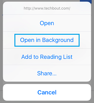 Tips On How To Open New Safari Tabs In Background On IPhone - Mundobytes