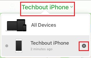 Disable Find My iPhone Using iCloud