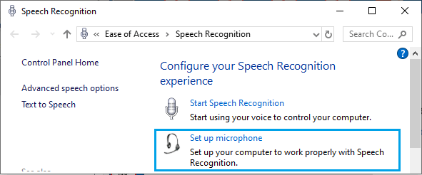 Configurar la opción del micrófono en Windows