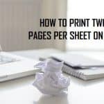 Print Two Pages Per Sheet On Mac