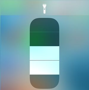 Adjust Flashlight Brightness Level on iPhone