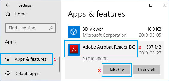 Modificar Adobe Acrobat Reader