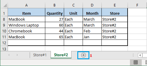 Crear una nueva hoja de cálculo en Excel