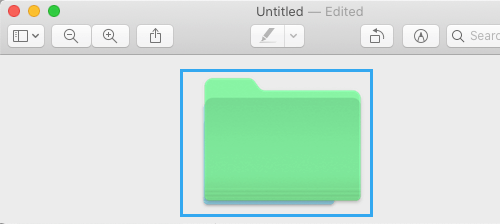 Select New Color Folder in Preview App