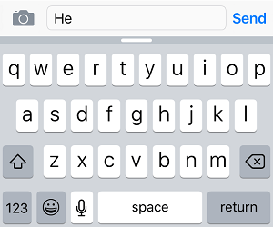 Predictive Text Suggestions Disabled on Keyboard