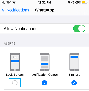 Activar las notificaciones de WhatsApp en el iPhone
