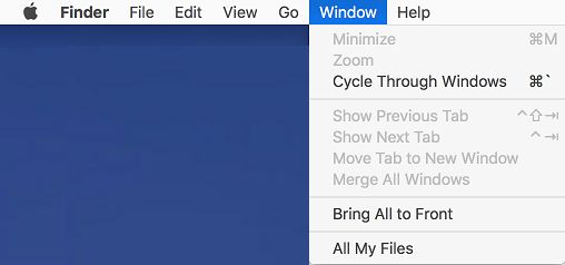 Mac Menus With Transparency Disabled