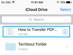 Uploaded PDF File on iCloud Drive Uploaded PDF File on iCloud Drive
