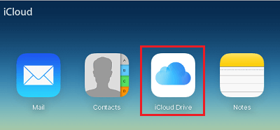 Login to iCloud Drive