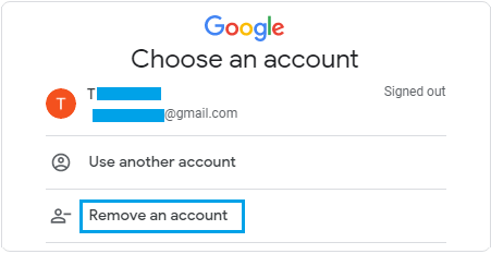 Eliminar la cuenta de Gmail del ordenador