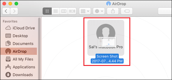 Transfer Files by Drag and Drop on Mac