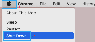 Shut Down Mac