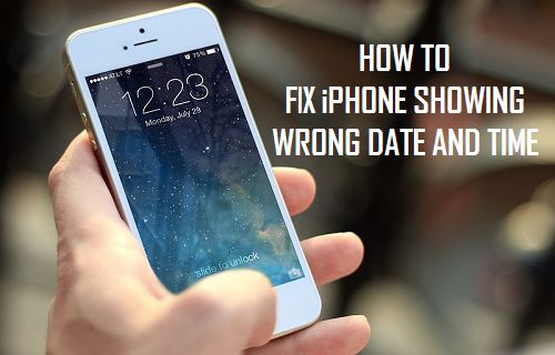 Fix iPhone Showing Wrong Date and Time