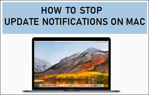 Stop Update Notifications on Mac