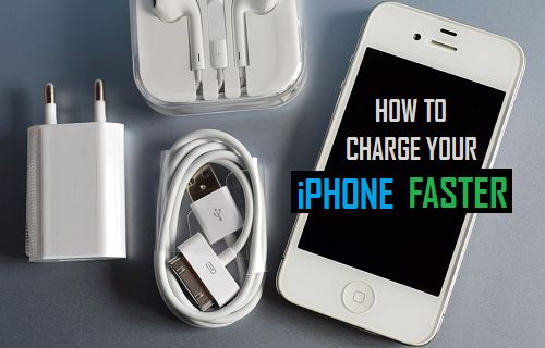 Charge iPhone Faster