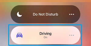 Enable or Disable Driving Mode on iPhone
