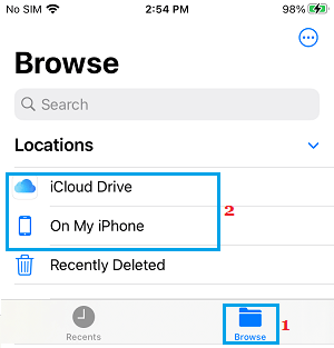 Photos App Save Locations on iPhone