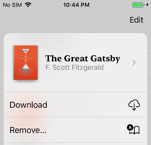 Remove Deleted Book From iPhone