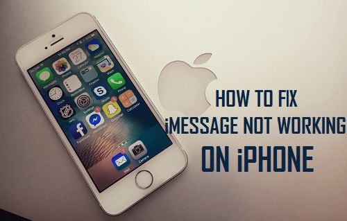 Fix iMessage Not Working On iPhone