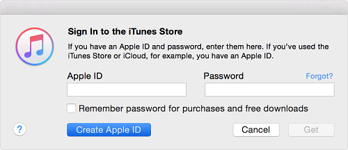 Create Apple ID Option On Mac