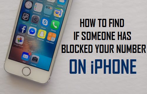 Find if Someone Has Blocked Your Number On iPhone
