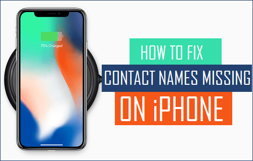 Fix Contact Names Missing On iPhone