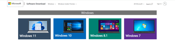Descarga la imagen de disco de Windows (archivo ISO)