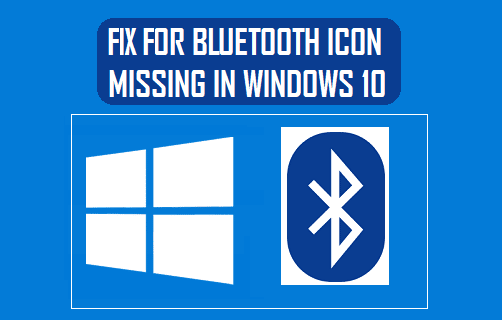 Bluetooth Icon Missing in Windows 10