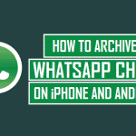 Formas de archivar las conversaciones de WhatsApp en iPhone y Android