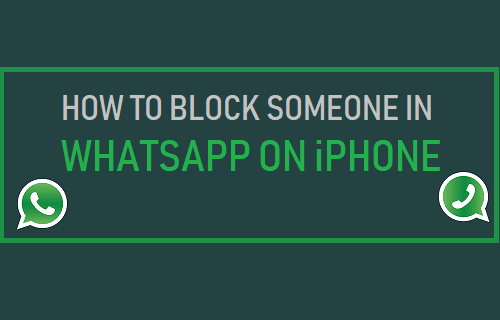 Block Someone in WhatsApp On iPhone