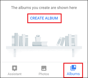 Crea un enlace al álbum en Google Fotos