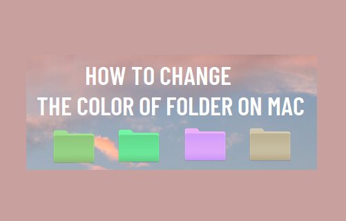 Change the Color of Folder on Mac