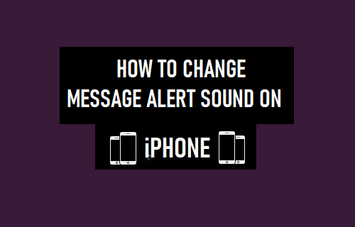 Change Message Alert Sound on iPhone