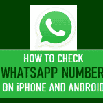 Check WhatsApp Number on iPhone and Android