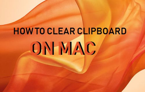 Clear Clipboard on Mac