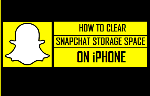 Clear Snapchat Storage Space on iPhone