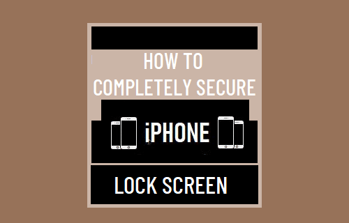 Completely Secure iPhone Lock Screen