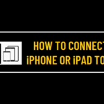 Connect iPhone or iPad to TV