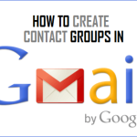 Create Contact Groups in Gmail
