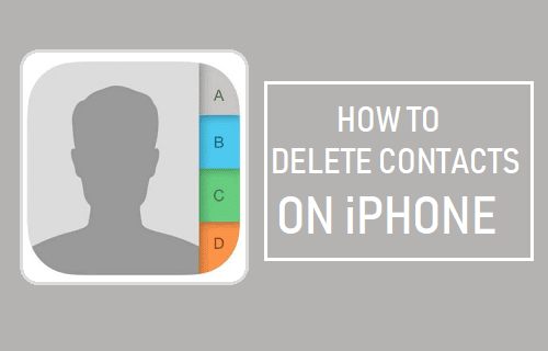 Delete Contacts From iPhone