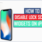 Easy methods to Disable Lock Display Widgets on iPhone