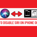 Disable Siri on iPhone or iPad