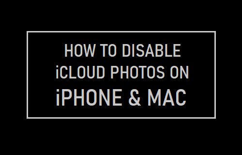 Disable iCloud Photos On iPhone & Mac