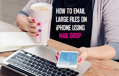 Email Large Files On iPhone Using Mail Drop